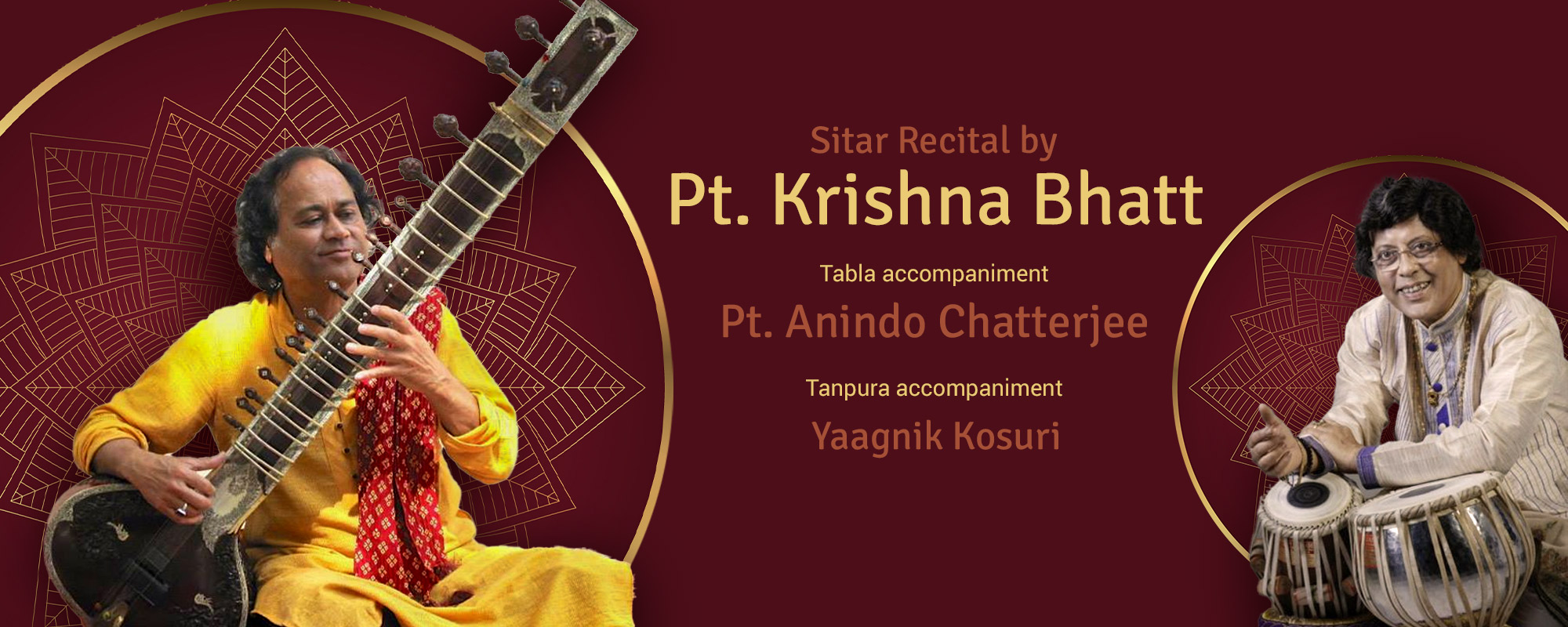 Sitar Maestro Krishna Bhatt presenting Raga Gauri Manjari