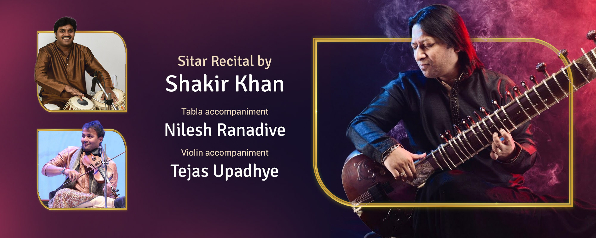 Shakir Khan with Tejas Upadhye Concert