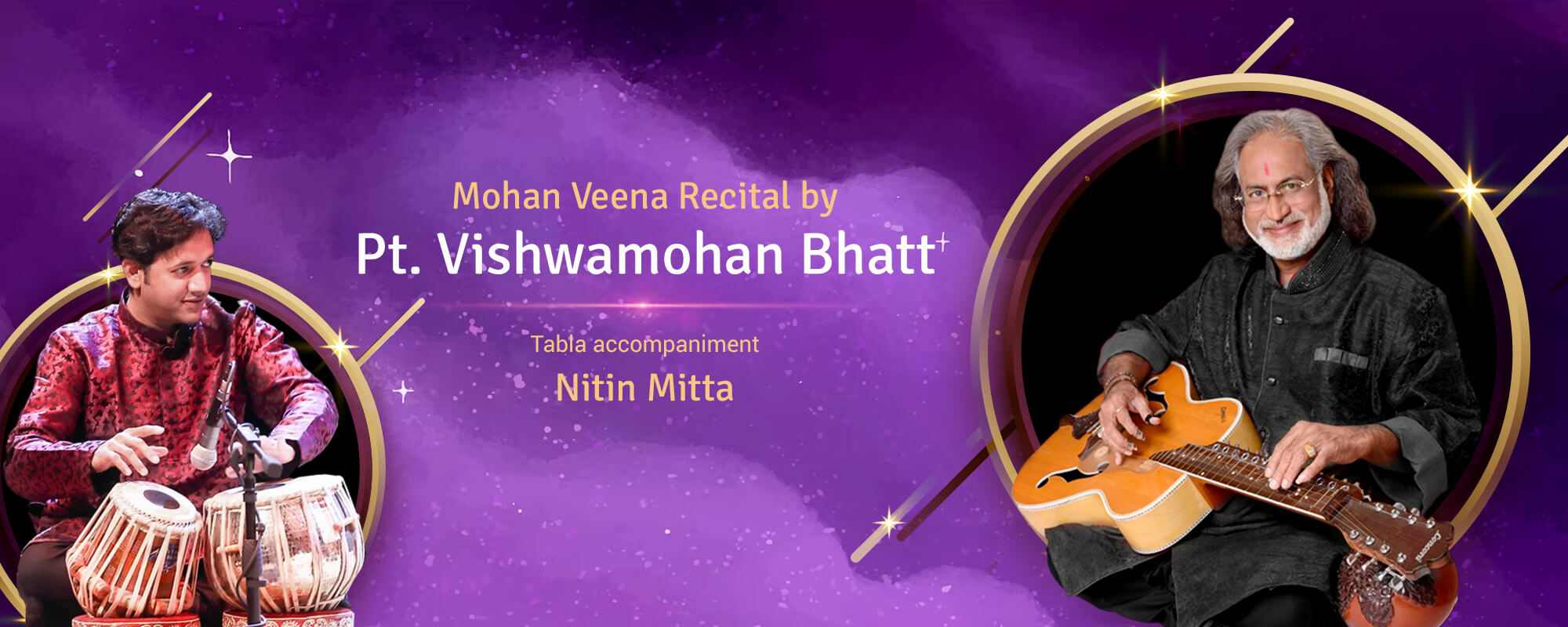 pandit Vishwamohan Bhatt concert on MohanVeena