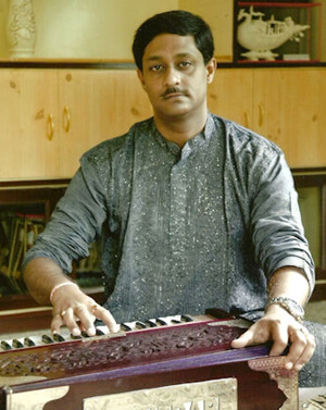 harmonium artist Gourab Chatterjee