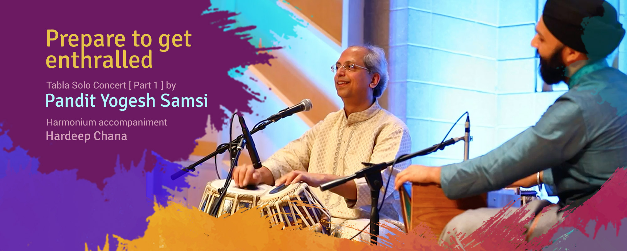 Pandit yogesh samsi tabla concert part1