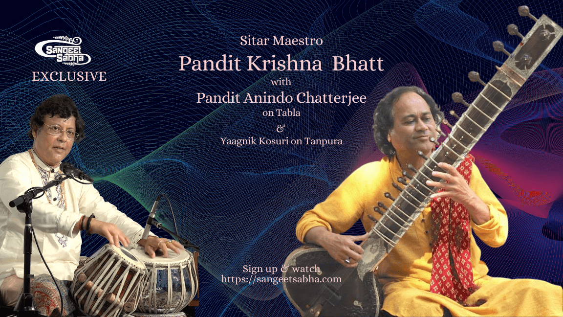 pandit krishna bhatt online concert