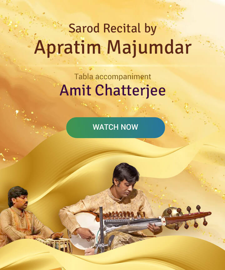 Apratim Majumdar- sarod Recital - concert on mobile