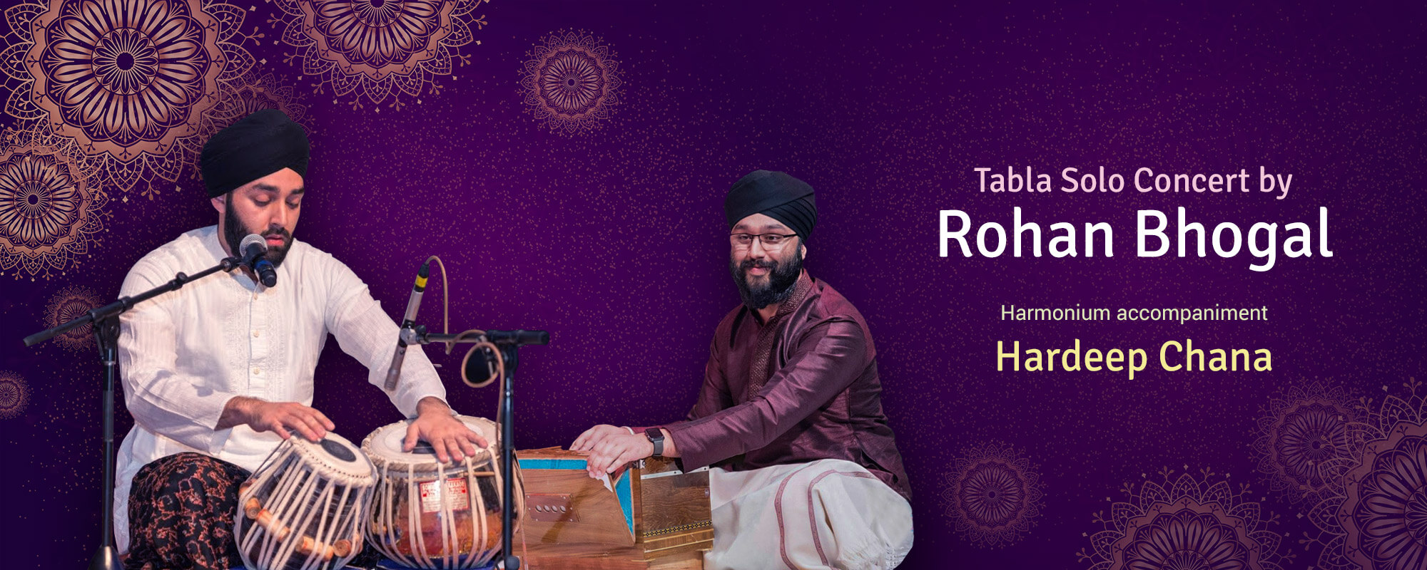 tabla concert by rohan bhogal with hardeep chana