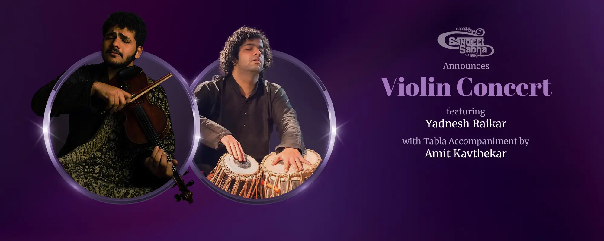 violin concert live at sangeetsabha - detail page image