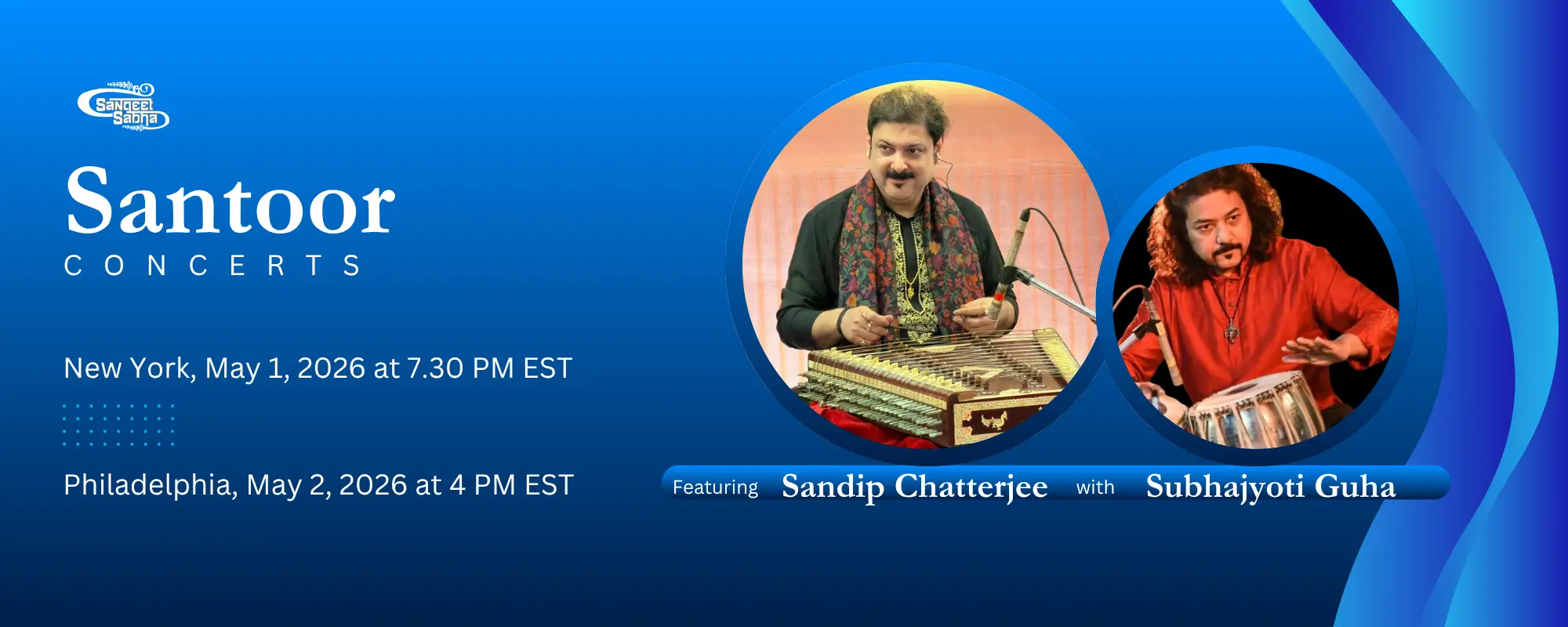 Santoor concert by sandip chatterjee - detail page banner